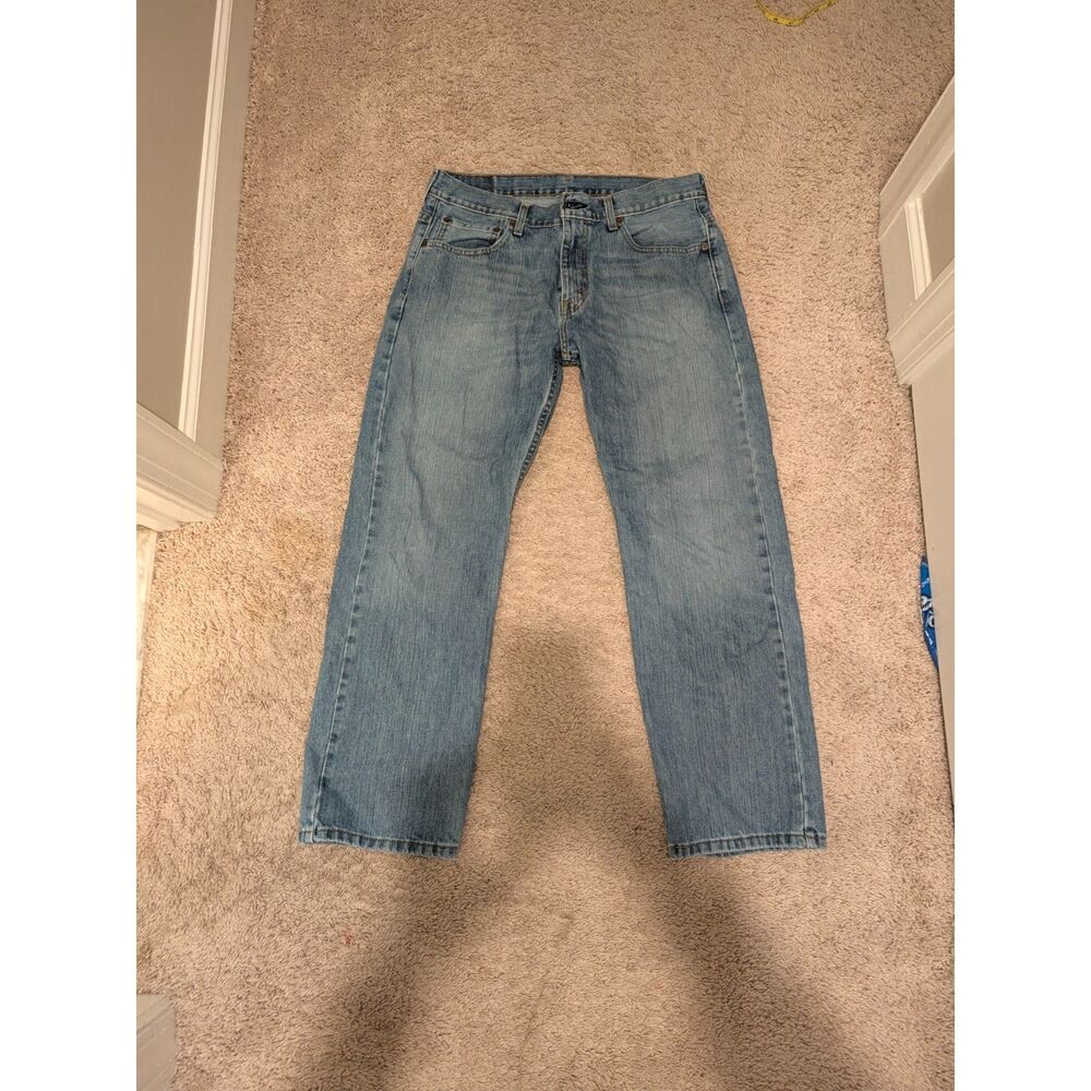 Levi's 569 Men's 31x30 Light Wash Blue 100% Cotton Relaxed Baggy